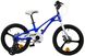 Велосипед RoyalBaby GALAXY FLEET PLUS MG 18", OFFICIAL UA, синій 1 з 10