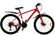 Велосипед Cross 26" Kron 2022 Рама-17" black-red 1 з 4