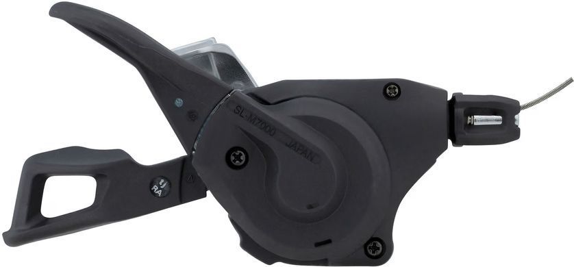Шифтер Shimano SL-M7000-IL SLX, 2/3-ск, левый, монтаж на тормоз ручку, I-Spec II, без индикат.передач