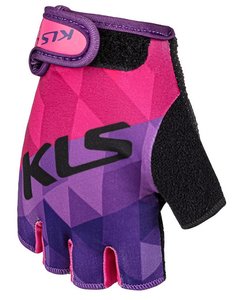 Детские перчатки KLS с коротким пальцем Yogi розовый S