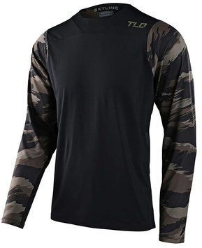 Джерсі TLD SKYLINE LS CHILL JERSEY [HIDE OUT BLACK] L (34)
