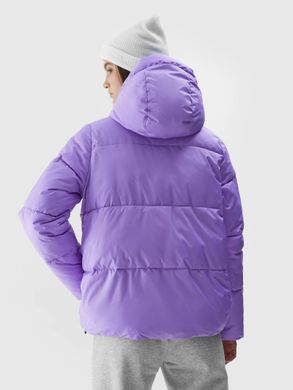 Куртка 4F MANHATTAN + варежки фиолет женская XS(р)