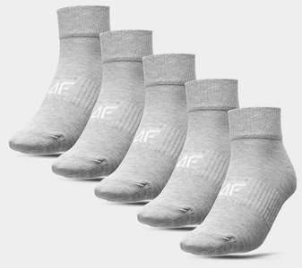 Шкарпетки 4F 5 пар сірий, 39-42(р)