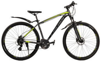 Велосипед Cross 29" Egoist v1.0 2022, рама 18" gray--yellow