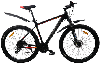 Велосипед Cross 29" Galaxy 2022 , рама 20" black-red