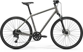 Велосипед Merida CROSSWAY 300 L SILK WARM SLATE GREY(BLACK)