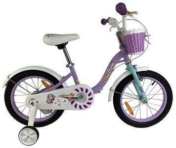 Велосипед RoyalBaby Chipmunk MM Girls 14", OFFICIAL UA, violet