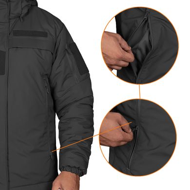 Куртка Camotec Patrol System 3.0 Чорний (7273), XXXL