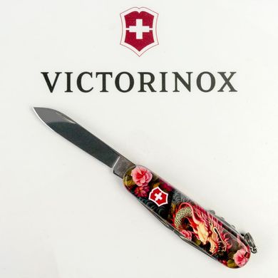 Нож складной Victorinox SPARTAN ZODIAC, Китайский зеленый дракон, 1.3603.Z3300p