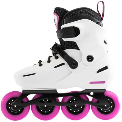 Роликовые коньки Rollerblade Apex G 2023 white-pink 37-40
