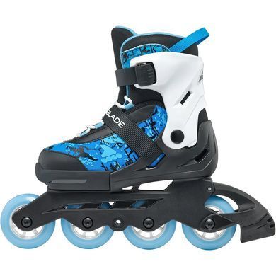 Роликовые коньки Rollerblade Microblade SL black-sky blue 36.5-40
