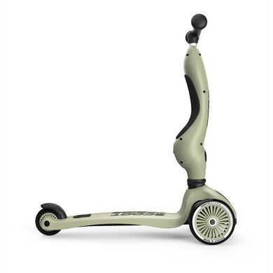 Самокат Scoot and Ride Highwaykick-1, оливковый, 1-5 лет