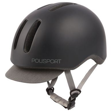 Шлем Polisport Commuter L (58-61 см) черный In-Mold