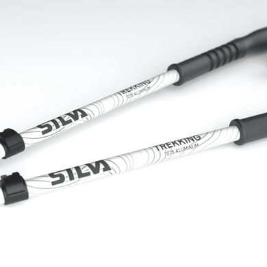 Треккинговые палки Silva Trekking Aluminium, 140 см, White