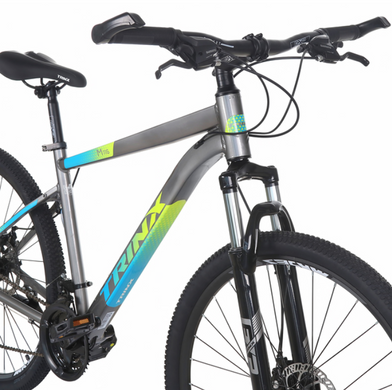 Велосипед Trinx M116 Elite 27.5"x20" Grey-Blue-Yellow (2022)