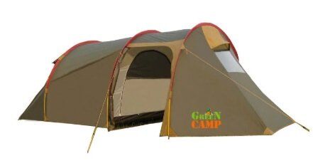 Палатка GreenCamp 3-х местная, 1017