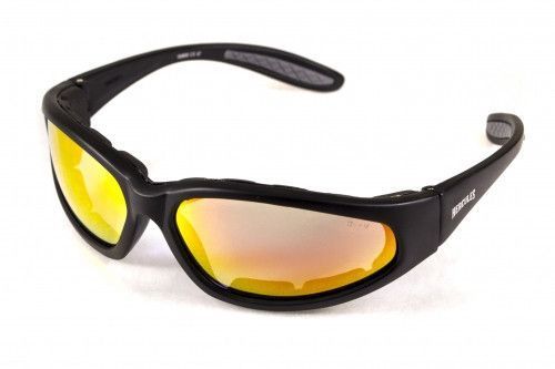 Окуляри фотохромні (захисні) Global Vision Hercules-1 PLUS Photochromic (G-Tech&trade; red) Anti-Fog, фотохромні дзеркальні червоні