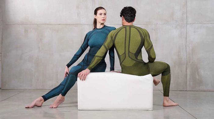 Термофутболка с длинным рукавом женская Accapi XPerience, Black/Turquoise, XS/S