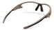 Захисні окуляри Venture Gear Tactical Semtex 2.0 Tan (clear) Anti-Fog, прозорі в пісочній оправі 2 з 4