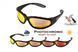Окуляри фотохромні (захисні) Global Vision Hercules-1 PLUS Photochromic (G-Tech&trade; red) Anti-Fog, фотохромні дзеркальні червоні 1 з 8