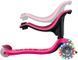 Самокат Globber GO UP SPORTY 360 фуксія, до 20/50кг 1+, колеса з підсвіткою 5 з 8
