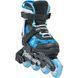 Роликовые коньки Rollerblade Microblade SL black-sky blue 36.5-40 2 из 8