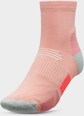 Шкарпетки 4F SPORT довгі колір: корал