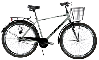 Велосипед Titan 28" Turin 2024 Рама-18" grey-black