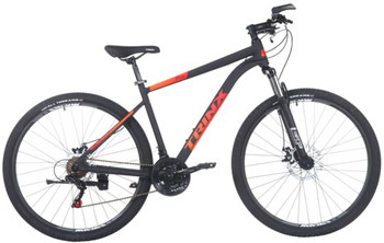 Велосипед Trinx M116 Pro 29"x21" Matt-Black-Red-orange (2022)