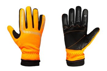 Велоперчатки Onride з довгими пальцями Icy 30 з підкладкою з трьох двошарового Soft-shell orange S (р)