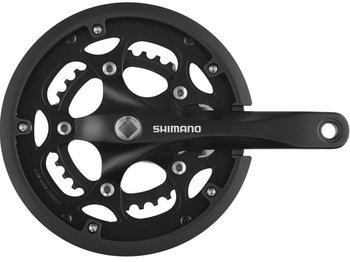 Шатуни Shimano FC-RS200, 175мм 50Х34, захист зірок, з болтами