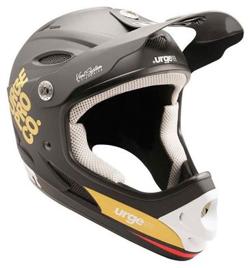 Шлем Urge Drift чёрно-золотой YM (48-50см), подростковый