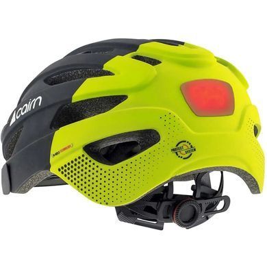 Шолом Cairn Fusion LED USB black-neon yellow 59-62