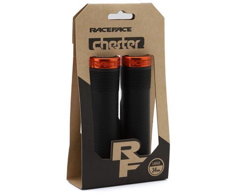 Грипсы RaceFace CHESTER, 34MM, BLACK, ORANGE