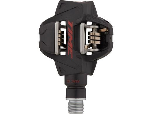 Педалі Time ATAC XC 8 XC/CX pedal, including ATAC cleats, Black/Red