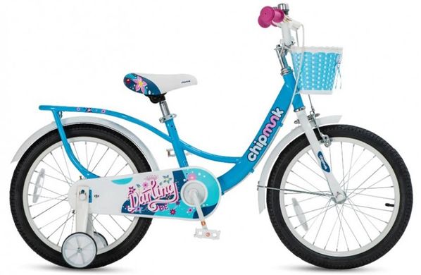 Велосипед RoyalBaby Chipmunk Darling 16", OFFICIAL UA, синій