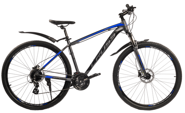 Велосипед Cross 29" Egoist v1.0 2022, рама 18" gray-blue
