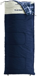 Спальный мешок Ferrino Travel 200/+5°C Deep Blue/White Left (86320HBB)