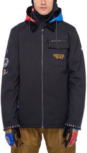 Куртка 686 Dead Jacket (Grateful Dead Black Flannel) 22-23, M