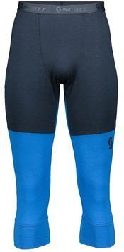 Термоштани Scott DEFINED MERINO dark blue/skydive blue - XL