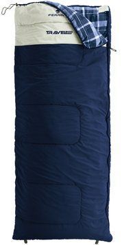 Спальный мешок Ferrino Travel 200/+5&deg;C Deep Blue/White Left (86320HBB)