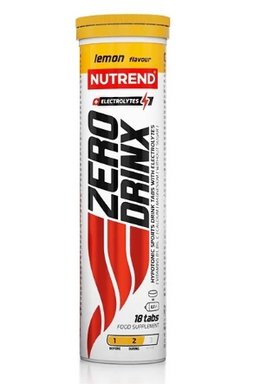 Спортивне харчування Nutrend Zerodrinx Tabs, 18 таблеток, лимон