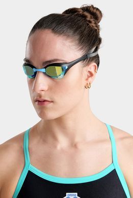 Очки для плавания Arena COBRA ULTRA SWIPE MR, aqua-black