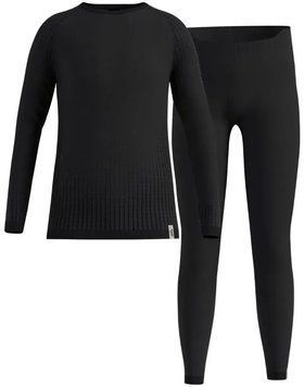 Термобелье детское комплект Odlo Performance Warm Jr black 152