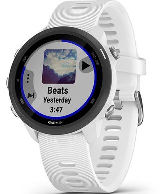 Смарт часы Garmin Forerunner 245 Music, White/Black, GPS навигатор
