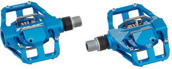 Педали Time Speciale 12 Enduro pedal, including ATAC cleats, Blue