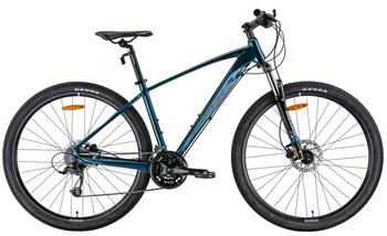 Велосипед 29" Leon TN-80 AM Hydraulic lock out HDD 2022 (синій із чорним)