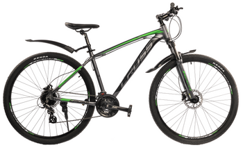 Велосипед Cross 29" Egoist v1.0 2022, рама 18" gray-green
