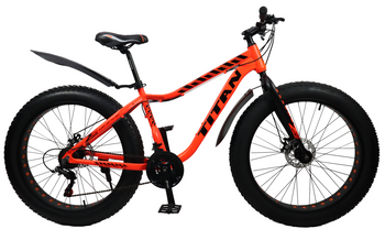 Велосипед Titan 26" Crossover FT 2021 Рама-17" orange-black