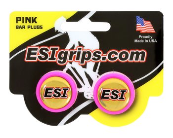 Заглушки руля ESI Bar Plug Pink, Розовые